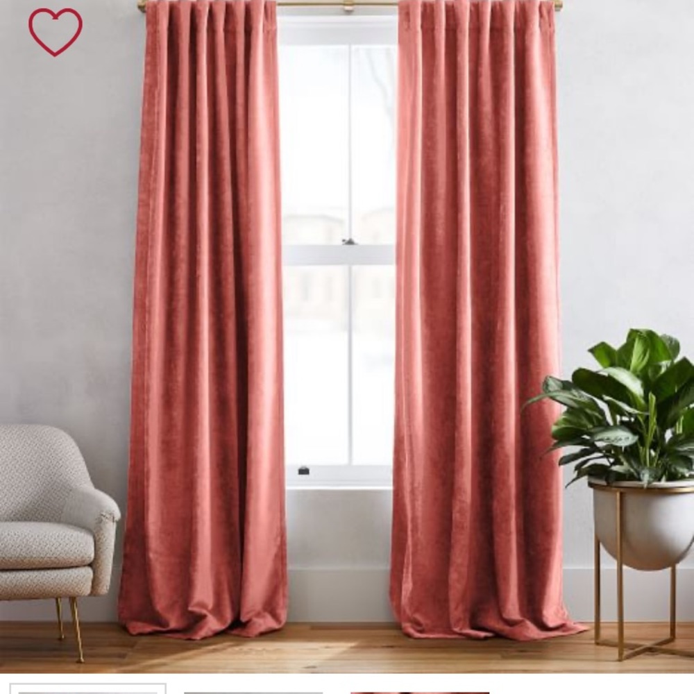 West Elm curtains